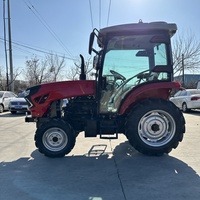 Traktor Pertanian Model Baru 704 30hp 70hp 4WD dengan Kabin AC untuk Penggunaan Pertanian