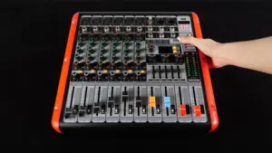 BTA-100 6 Channel Professional Audio Powered Mixer Console