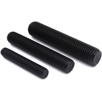 ASTM A193 A320 L7 L7m Grade B7 M7 M9 M12 M14 Double End Stud Bolt Rod Carbon Steel Black Oxide Zinc Finish Hot Dip Galvanized