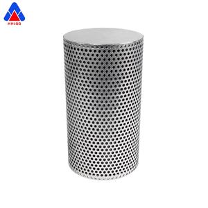 Cartucho de filtro de acero inoxidable 304 con conexión de rosca interna, elemento cilíndrico plisado de 5-20 micras - Product Image 3