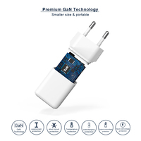 Los mejores fabricantes UK EU 20W GaN Adaptadores de cargador con dispositivos universales Carga rápida Tipo C 20W PD Cargador para cargador Apple
