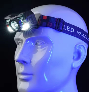 2024 New COB siêu sáng 5 chế độ cảm biến chuyển động điện USB có thể sạc lại <span class=keywords><strong>Torch</strong></span> chiến thuật Đèn pin <span class=keywords><strong>Led</strong></span> đèn pha đèn pha - Product Image 4