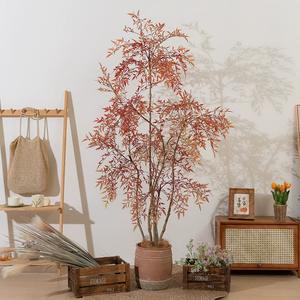 Árbol Artificial <span class=keywords><strong>Nandina</strong></span> con Certificación UV Kraken, de 80cm-250cm, Ecológico, Ignífugo, Decoración de Jardín para Hotel, Venta al Por Mayor - Product Image 5