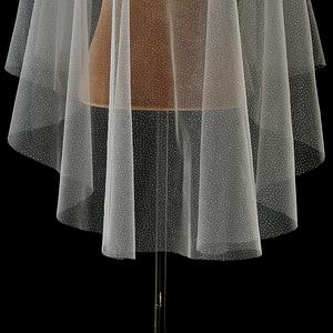YouLaPan VG75 – Nouveau haut court transparent en tulle étoilé pour <span class=keywords><strong>femme</strong></span>, style châle, bustier, robe tube - Product Image 5