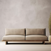 Canapé moderne de luxe, meubles de maison, fauteuil, canapés de salon, deux places, canapé en velours et en lin