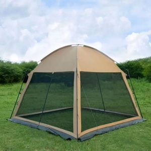 Tente de protection murale en maille filet pour maison, terrasse, camping et activités de plein air - Product Image 4