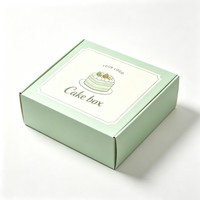 Boîte à gâteaux personnalisée avec logo, 6 compartiments, impression couleur, pour macarons, donuts, desserts, emballage pour boulangeries de prestige