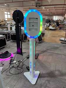 Cabina de Fotos para <span class=keywords><strong>iPad</strong></span> con Columna Triangular Elíptica - Compatible con iPads de <span class=keywords><strong>11</strong></span> y 13 Pulgadas; Panel Frontal Personalizable Disponible - Product Image 5