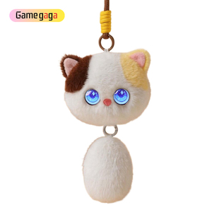 X AI Meow Spirit Peluche interactive intelligente en forme de chat, avec commande vocale IA, application mobile, yeux émotionnels, porte-clés portable et compagnon - Product Image 4