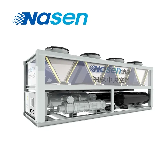 CE High quality screw air cooled water chiller 300kW to 1164kW Nasen since 2012