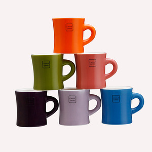 แก้วกาแฟเซรามิก L-BEANS สีส้ม สไตล์เรียบง่าย แก้วดริป สำหรับเดินทาง - Product Image 3