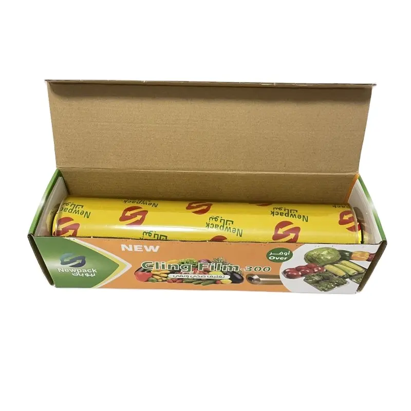 Transparante Rol Voor Het Bewaren Van Vers Voedsel Plastic Voedselverpakking Film Food Wrap Cling Pva Verpakkingsfolie