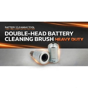 Cepillo de limpieza para terminales de batería de coche, herramienta de cerdas para limpiar postes de batería de vehículos - Product Image 3