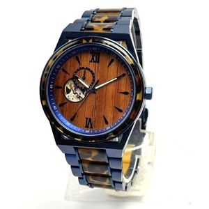 Relógio de Pulso Masculino de Luxo com Logotipo Personalizado, Pulseira de Aço Inoxidável e Mostrador de 40mm – Ideal para Promoção e Negócios - Product Image 1