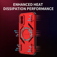 Vente en gros de coques de téléphone personnalisées fantaisie, à dissipation thermique, magnétiques, sans fil, antichoc pour Infinix GT 30 Pro