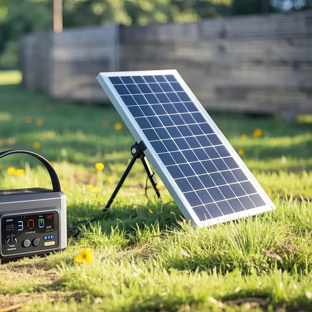 Outdoor Portable Solar Power Station 2kWh with Foldable Solar Panel
