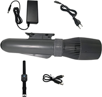 Bateau Flottant Motorisé Télécommandé avec Moteur Électrique et Hélice, Jet Ski Gonflable