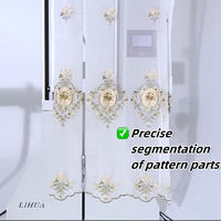Lihua Factory Direkt vertrieb Vorhang maschine zur Herstellung einer vertikalen Textil maschine