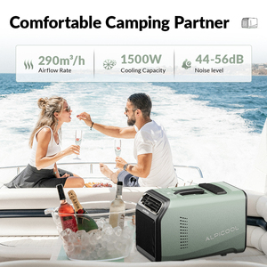 แอร์เคลื่อนที่ขนาดเล็ก <span class=keywords><strong>Alpicool</strong></span> DC 48V สำหรับเต็นท์ รถยนต์ และกิจกรรมกลางแจ้ง - Product Image 5