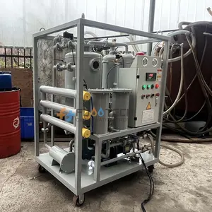 High Effective ZY-50 3000 Vacuum 33kV 66kV 110kV Waste Transformer Oil Purifier Machine for Petrochemical
