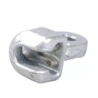 Émerillon à œillet en alliage d'aluminium haute résistance, galvanisé à chaud, avec isolateur de type WS pour ligne électrique aérienne
