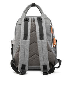 Sac à couches USB pour maman, soins pour bébé, grande capacité, sac à dos pour maman, sac humide de maternité, imperméable, sac à couches pour bébé enceinte - Product Image 2