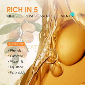 Ensemble Shampooing et Après-Shampooing au Collagène et à l'Huile d'Argan Naturelle, Fabriqué sur Mesure par l'Usine OEM, Soin Anti-Pelliculaire pour <span class=keywords><strong>Cheveux</strong></span> Secs et Abîmés - Product Image 4