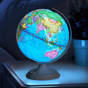 Globo Terráqueo de Enseñanza de Alta Definición con Luz Nocturna <span class=keywords><strong>para</strong></span> Estudiantes de <span class=keywords><strong>Primaria</strong></span> y Secundaria, 20 cm, MAC-F07 MAXCARE PLA, Geografía - Product Image 1