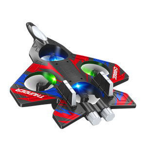 2.4G di Jet da combattimento in schiuma telecomandata aereo RC con batterie e caricabatterie 80m distanza di controllo per uso esterno giocattolo per bambini - Product Image 3