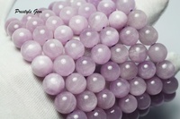 Bracelet en perles naturelles AAA vente en gros, Kunzite oeil de chat, ronde, ample, pour la conception de bijoux, livraison gratuite