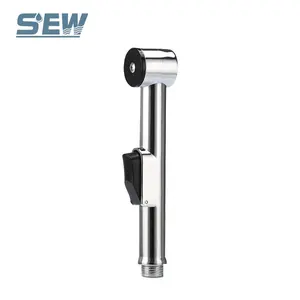 Toilette Warmwasser Handheld Hand Messing <span class=keywords><strong>Einsatz</strong></span> WC Chrom <span class=keywords><strong>Bidet</strong></span> Shattaf SR-109 - Product Image 1
