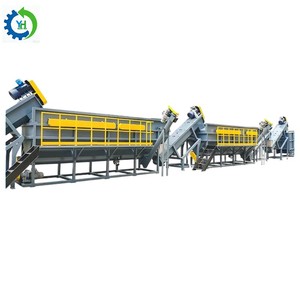 Chất thải tự động nhựa băm nhỏ & rửa tái chế dây chuyền sản xuất với động cơ PP/PE thiết bị nghiền - Product Image 2