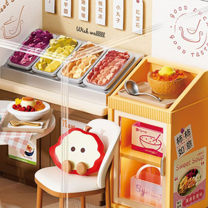 <span class=keywords><strong>ELI</strong></span> TOYS Boutique de soupe sucrée miniature 3D en plastique à assembler, jouet éducatif pour les enfants de 2 à 14 ans et plus, développe la créativité - Product Image 4