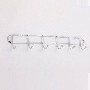 Móc Treo Cửa Giá Xếp Đồ 8 Móc Treo Trên Cửa Mạ Crôm Quần Áo Móc Treo Trên Cửa - Product Image 2