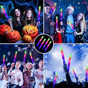 Custom Logo Promotion 48cm Party Wedding Concert Flashing Cheering Led Light up Foam Sticks for Concert Cheering Batons Party - Product Image 4