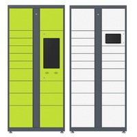Casier de livraison de colis multifonctionnel intelligent Gracewise avec serrure électronique en libre-service, design moderne, stockage de colis en extérieur