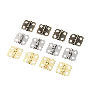 Furniture Hinge 4 Mm Thickened Iron Surface Mount Industrial Style Durable Plated For Cabinet Body Accessories - Product Image 4