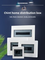 Boîtier de distribution CHINT NX30 pour disjoncteur, usage domestique, montage en saillie/encastré, IP30, 220V, plastique ABS, 32A 63A