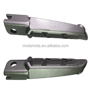 Aluminium achtervoetsteun voor TVS motorfietsen & elektrische scooters, voor- en achterpedaal voetsteun met rubberen accessoires - Product Image 2