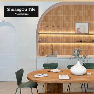 Nhà Máy Cung Cấp Sứ Gạch Nhà Bếp Phòng Tắm Zellige Gạch Cho Khách Sạn Nhà Hàng Nền Tường Gốm Nghệ Thuật Hoa Gạch Mosaic — ảnh 1