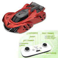 Voiture télécommandée électrique avec éclairage infrarouge, programmable, pour cascades et escalade, jouet