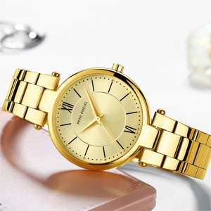 Reloj de Cuarzo para Mujer Mini Focus 0189L con Esfera Romana, Reloj de Pulsera de Acero Inoxidable para Dama, Reloj de Lujo al por Mayor, Relogio Feminino - Product Image 5