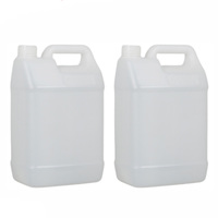 HBC-Emballage liquide en plastique en vrac pour boisson chimique colorée, huile capillaire HDPE 5L, tambour de savon liquide laveuse