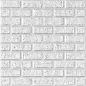 Papel tapiz de espuma impermeable 3D decoración del hogar pegatina de <span class=keywords><strong>parquet</strong></span> autoadhesiva más barata papel tapiz de ladrillo 3D pegatina de pared - Product Image 1
