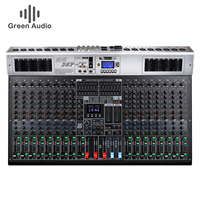 GAX-GBA18 Mixeur de scène pour mariage et performance avec écran LED double effet et Bluetooth MP3