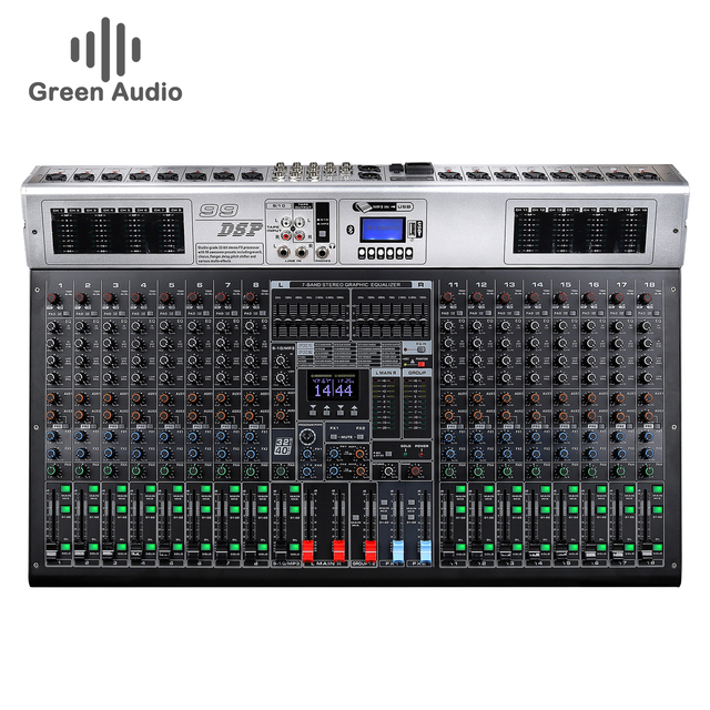GAX-GBA18 Double Effect LED Screen BT MP3 Stage Wedding Performance Mixer