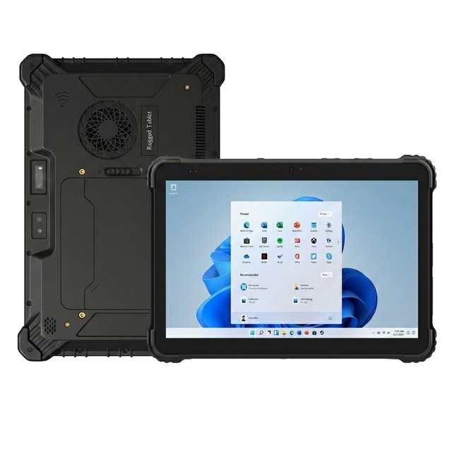 New Industrial Rugged Tablet 10" Windows 11 Pro Intel I7-1255U 16GB+128GB IP65 Waterproof WiFi 6 5MP+8MP Camera 11200mAh Battery