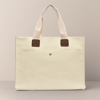 Sac fourre-tout en toile réutilisable de luxe, grand format, écologique, avec logo personnalisé imprimé, fermeture éclair longue et poche pliable