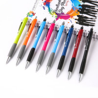 Crayon mécanique en plastique avec clip et gomme, largeur d'écriture 0,5 mm, modèle 2131, lot