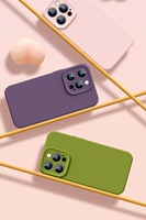 Funda de Silicona para Teléfono, Precio de Fábrica, para 15 Pro Max/14/13/12/11, Antigolpes, Resistente al Agua, Muestra Gratis, Varios Colores
